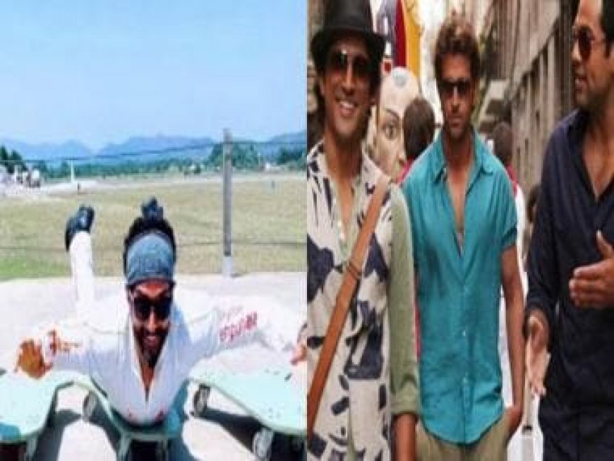 Farhan Akhtar goes skydiving, asks where 'Zindagi Na Milegi Dobara' co-stars Hrithik Roshan and Abhay Deol are