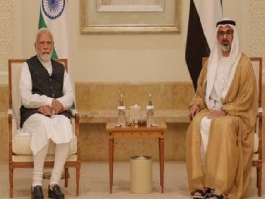 WATCH: PM Modi meets Crown Prince Mohammed bin Zayed Al Nahyan in UAE