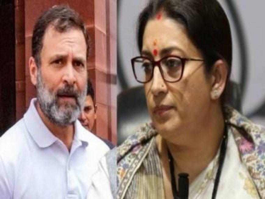 ‘A Frustrated Dynast’: Smriti Irani hits out at Rahul Gandhi for targeting PM Modi on Manipur, Rafale