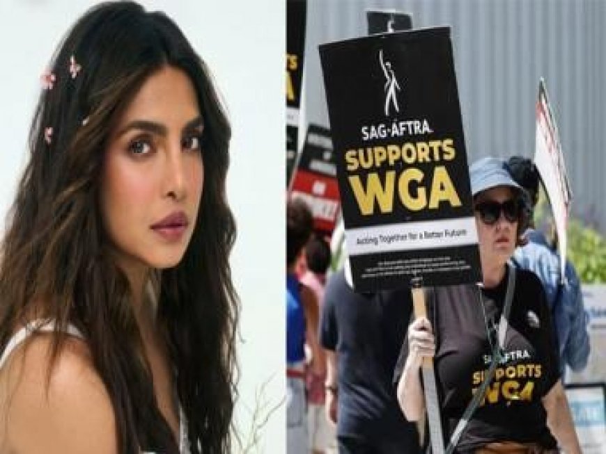 'I stand with my union and colleagues,' says Priyanka Chopra on the ongoing actors and writers' strike in Hollywood