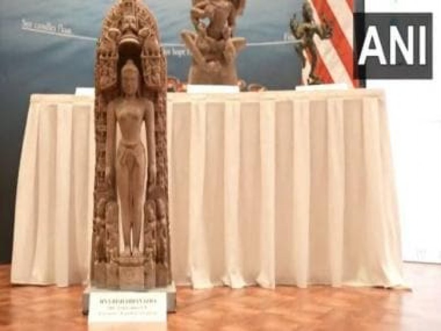 WATCH: US holds repatriation ceremony for handover of 105 trafficked antiquities to India