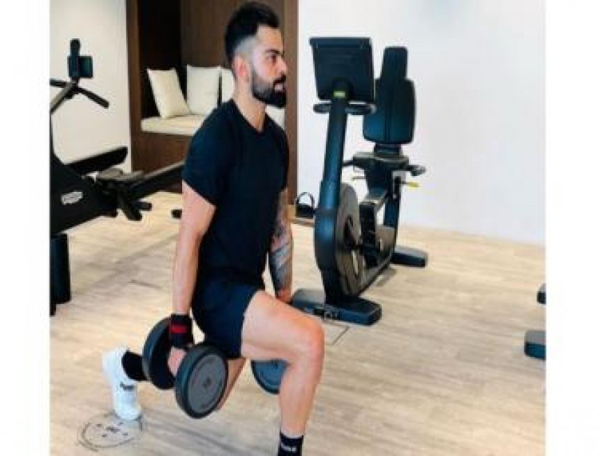 Virat Kohli sweats it out ahead of IND vs WI 2nd Test, shares his go-to exercise for mobility