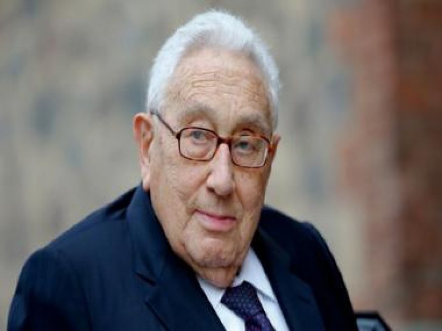 Why is ex-US diplomat Henry Kissinger in China?