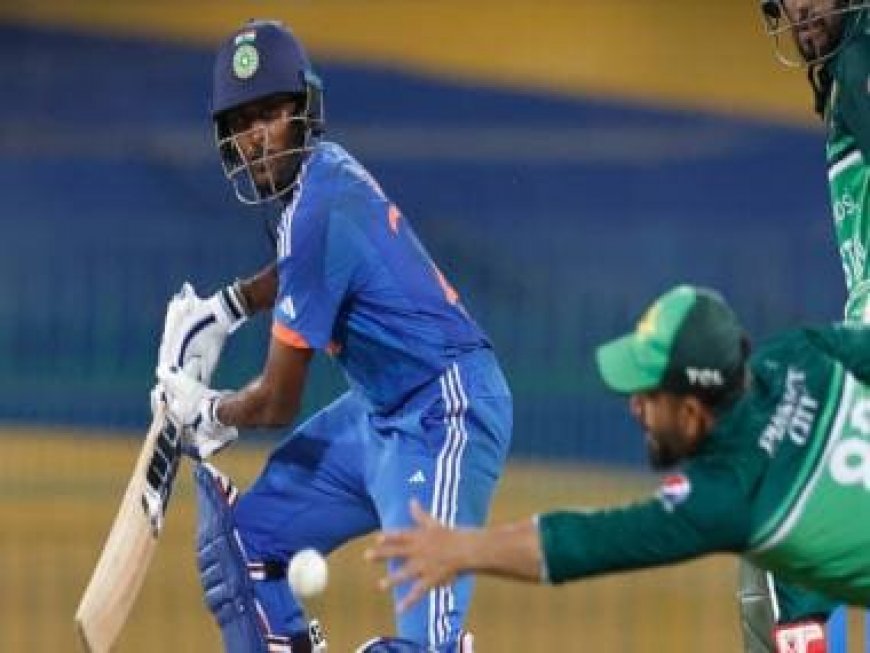 Emerging Teams Asia Cup: Sudharsan, Hangargekar help India A thrash Pakistan A by eight wickets, top Group B