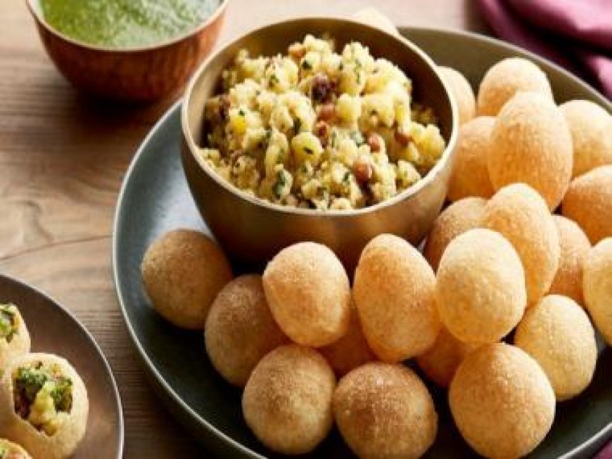 US-based chef makes pani puri from scratch; awaits his next visit to India to savour the street dish