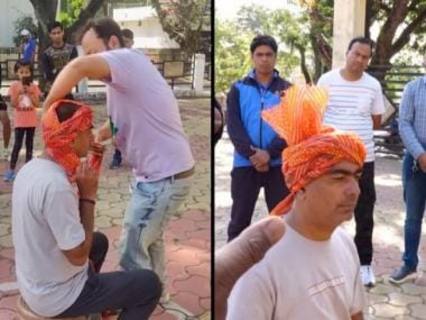 Man ties turban in 14.12 seconds, breaks Guinness World Record