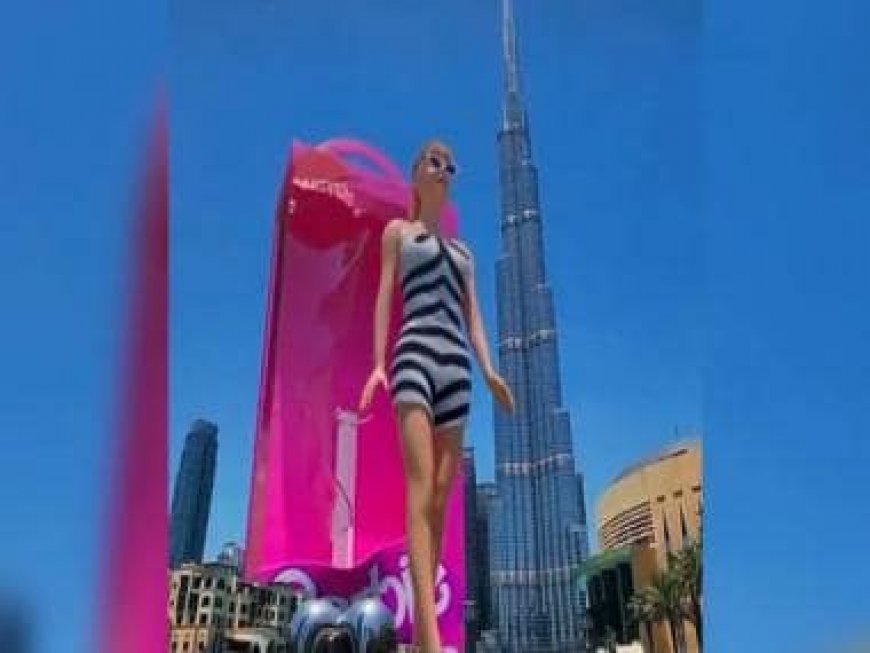 WATCH | Barbie fever touches peak as Burj Khalifa displays doll's 3D ad