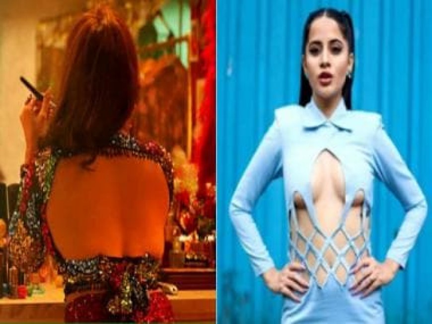 Uorfi Javed dials up the quirk with 'Dil Ka Telephone Dress' ahead of Dream Girl 2 trailer release!