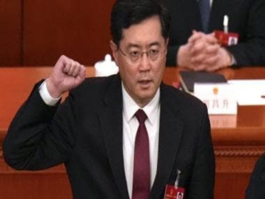 China's former foreign minister has vanished but no official explanation yet