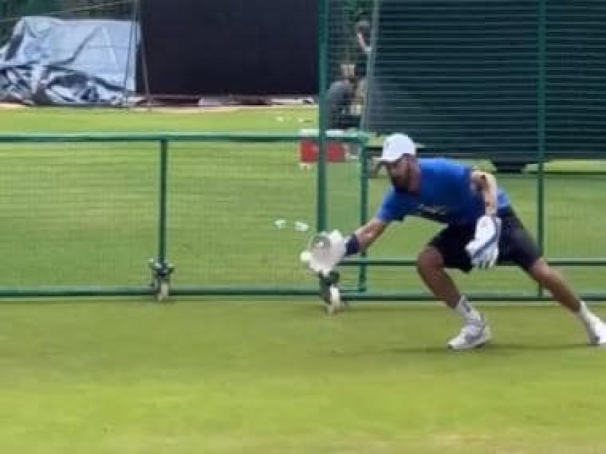 KL Rahul begins batting and wicket-keeping practice in nets; watch video