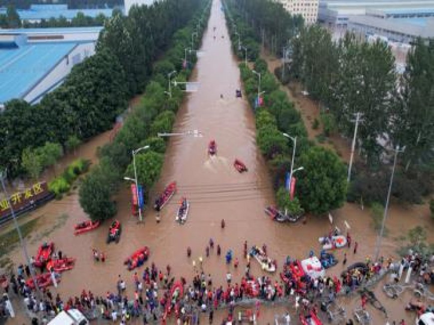 Typhoon Doksuri: At least 14 dead as northeastern China reels under devastating floods