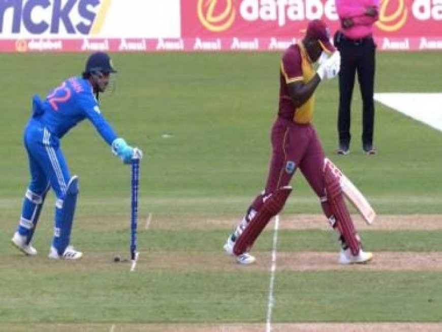 India vs West Indies: Ishan Kishan misses out on cheeky stumping of Rovman Powell during 2nd T20I; see video