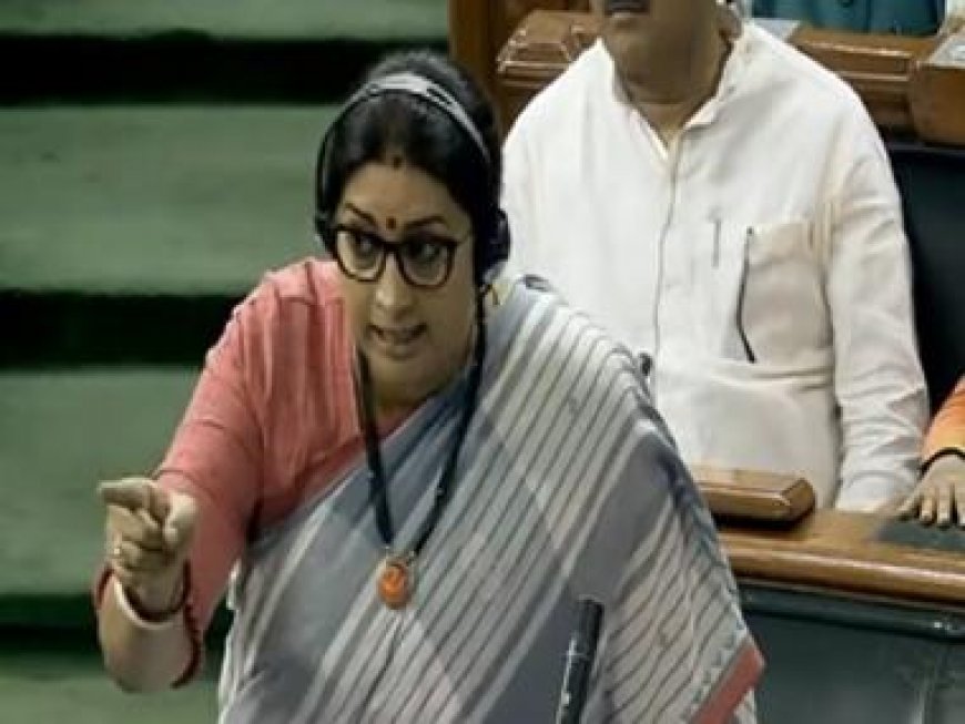 'Manipur not divided': Smiriti Irani bashes Rahul Gandhi for his 'state broken into two parts' remark