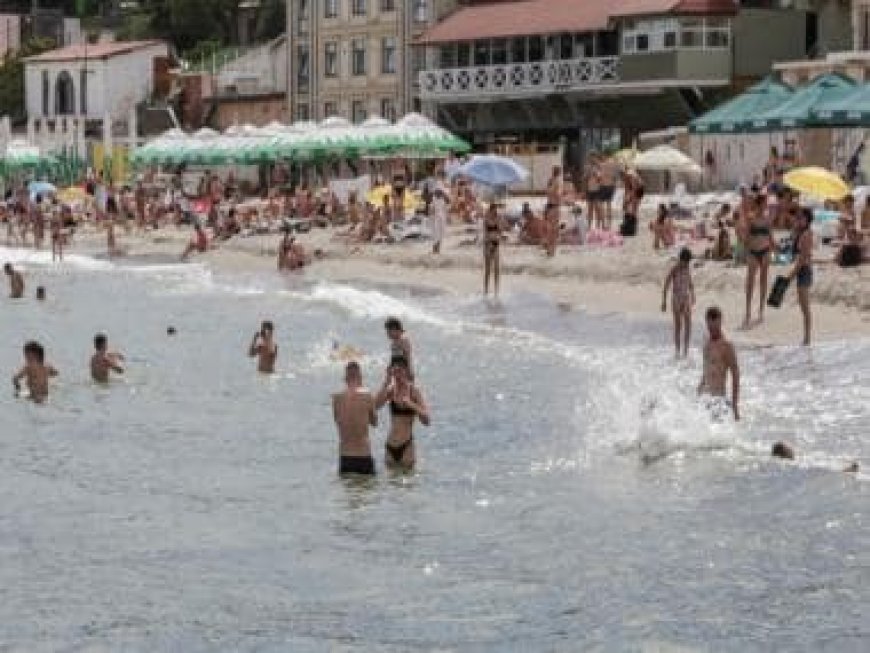 Ukraine's Odesa opens a few beaches for the first time since Russian invasion