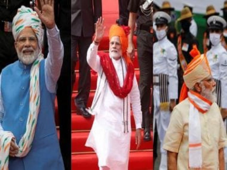 Independence Day 2023: A look at Prime Minister Narendra Modi's attire through the years