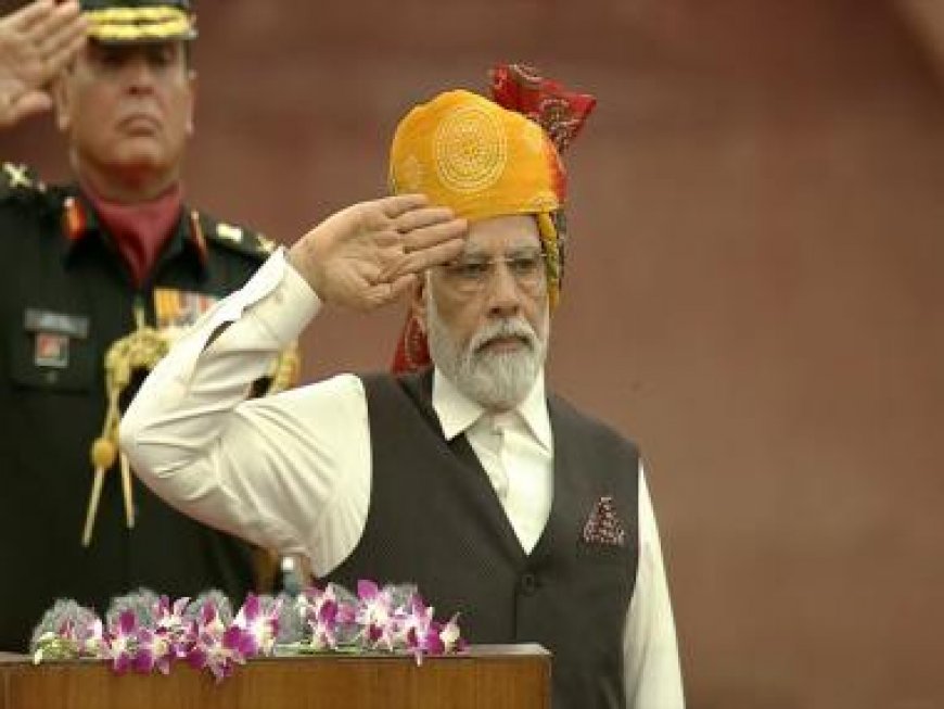 'Global experts say India will not stop now': PM Modi in Independence Day 2023 speech