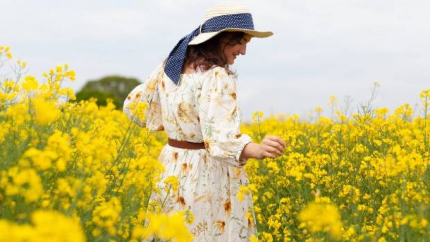 Sunflower field owners are begging tourists to stop taking off their clothes