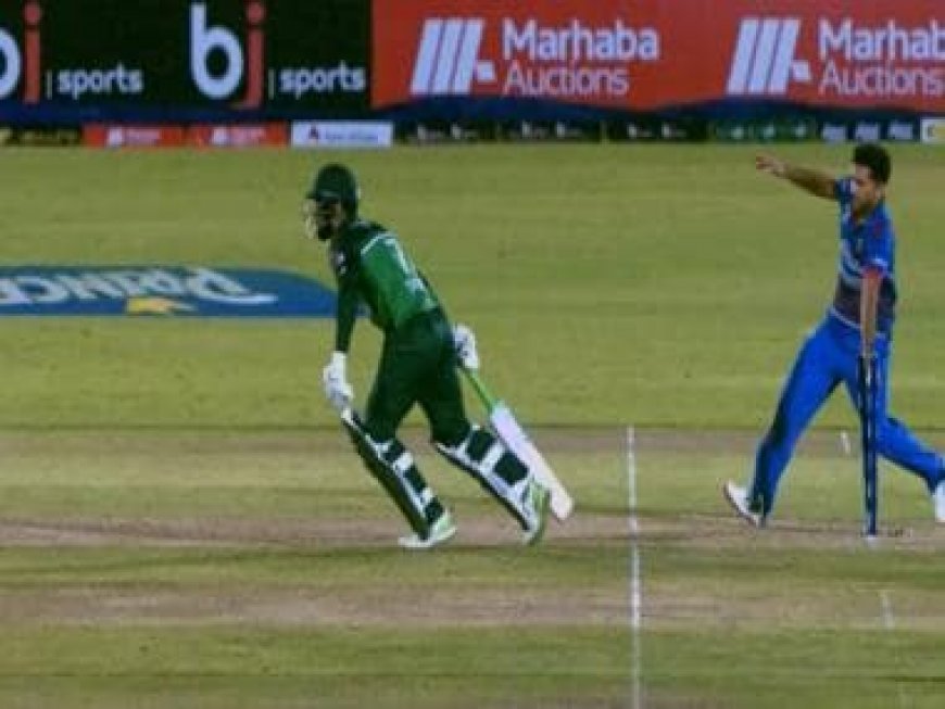 Afghanistan vs Pakistan: Farooqi controversially runs Shadab out at non-strikers’ end during 2nd ODI; see video