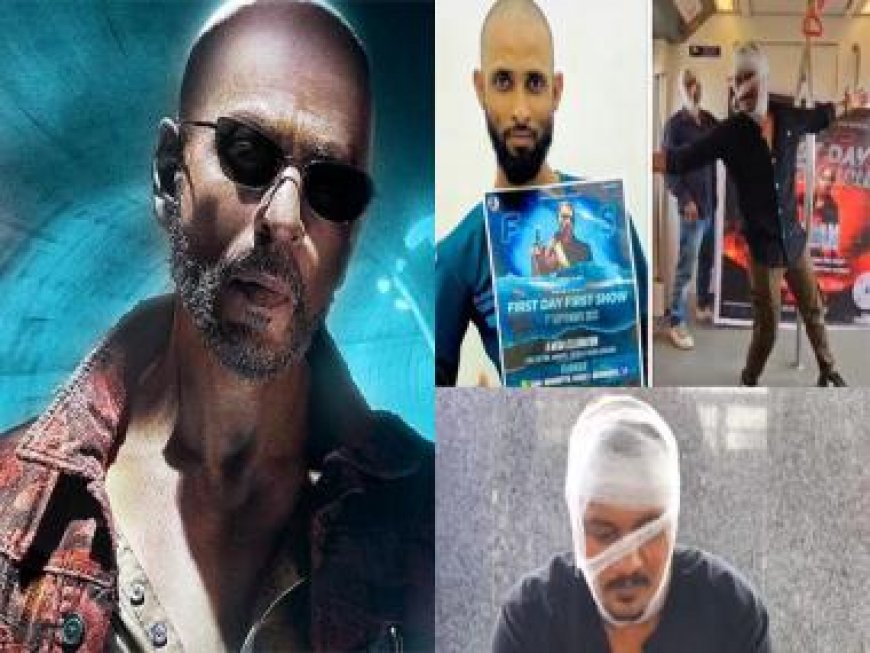 Jawan: Shah Rukh Khan's look from Atlee's film creates frenzy, fans go bald as a tribute to the star