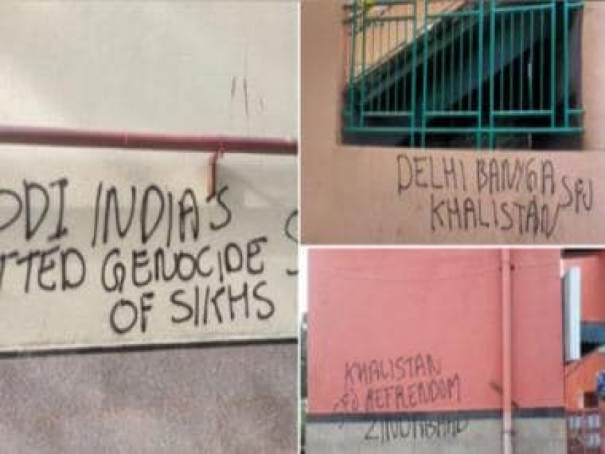 Security concerns rise as pro-Khalistan activists deface Delhi metro stations ahead of G20 Summit
