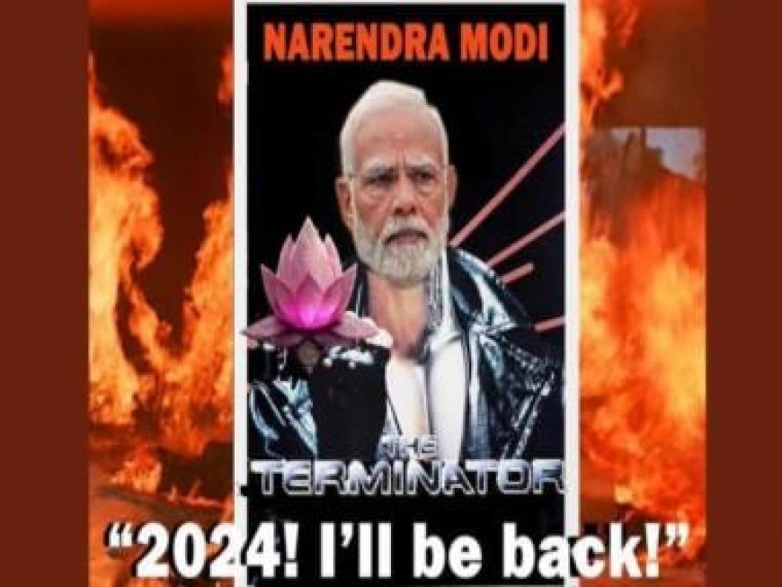 '2024 I'll be back': BJP's 'Terminator' Narendra Modi warning for Opposition before Mumbai meet