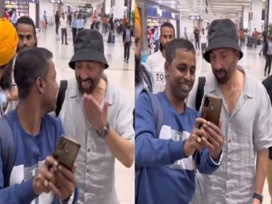 Sunny Deol reacts to clip showing unruly behaviour with fan at airport, says 'haven't done wrong'