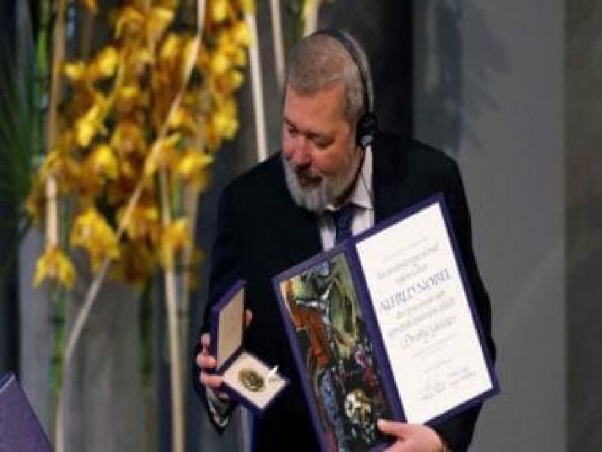 Russia declares Nobel Peace Prize-winning editor Dmitry Muratov to be a foreign agent