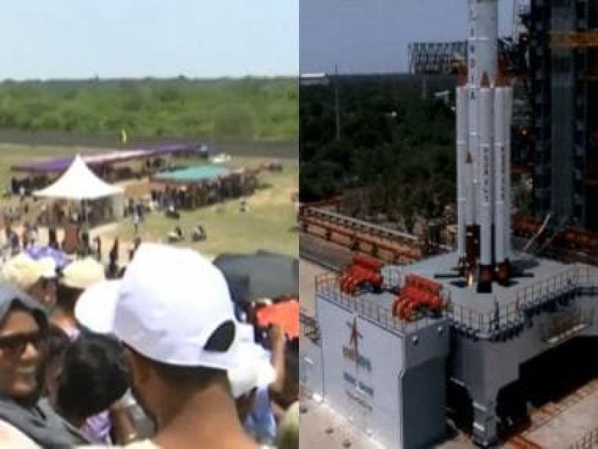 Watch: Crowd chants 'Bharat Mata Ki Jai' as ISRO's PSLV rocket carrying Aditya L-1 lifts off from Sriharikota