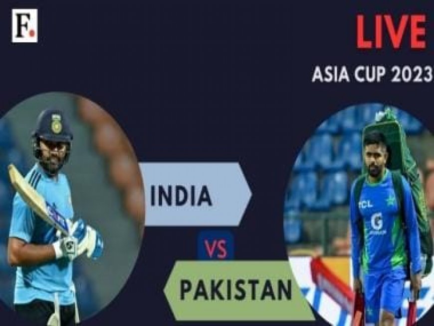 India vs Pakistan LIVE Score and Updates, Asia Cup 2023: IND 27/2; Afridi castles Rohit, Kohli after resumption of play