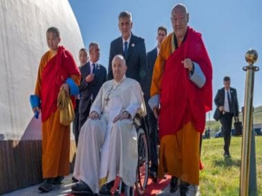 Pope Francis joins shamans, monks and evangelicals to highlight Mongolia's faith diversity, harmony