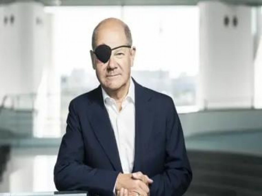 Germany's own Jack Sparrow: Chancellor Olaf Scholz's pic with eye patch goes viral, netizens have THIS to say