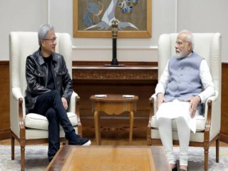 NVIDIA To Manufacture GPUs in India? CEO Jensen Huang discusses AI with PM Modi