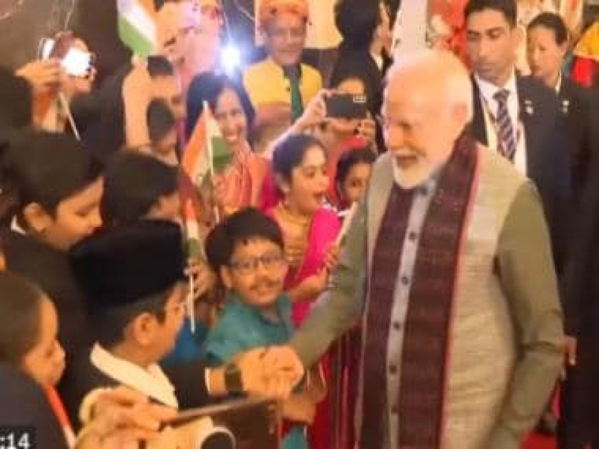 PM Modi arrives in Indonesia to attend East Asia, ASEAN-Indian summits, gets rousing welcome from Indian diaspora