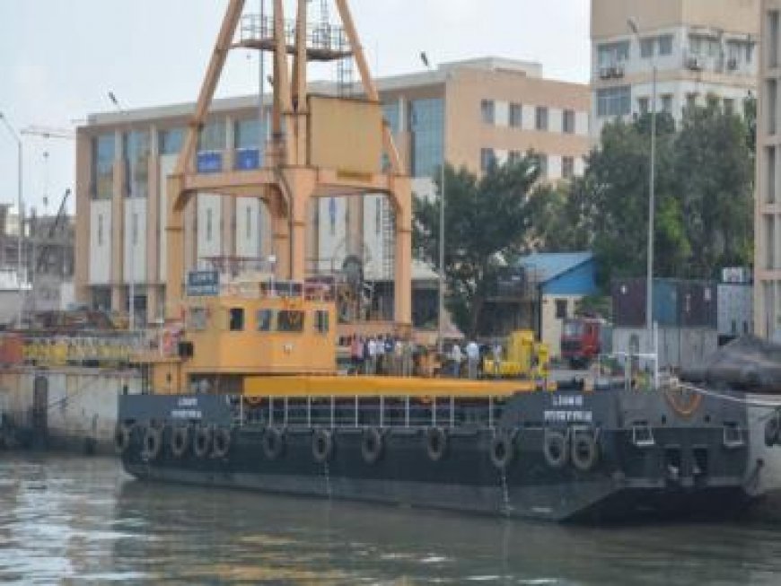 Make in India boost: Indian Navy receives second barge of LSAM 16 built by private firm