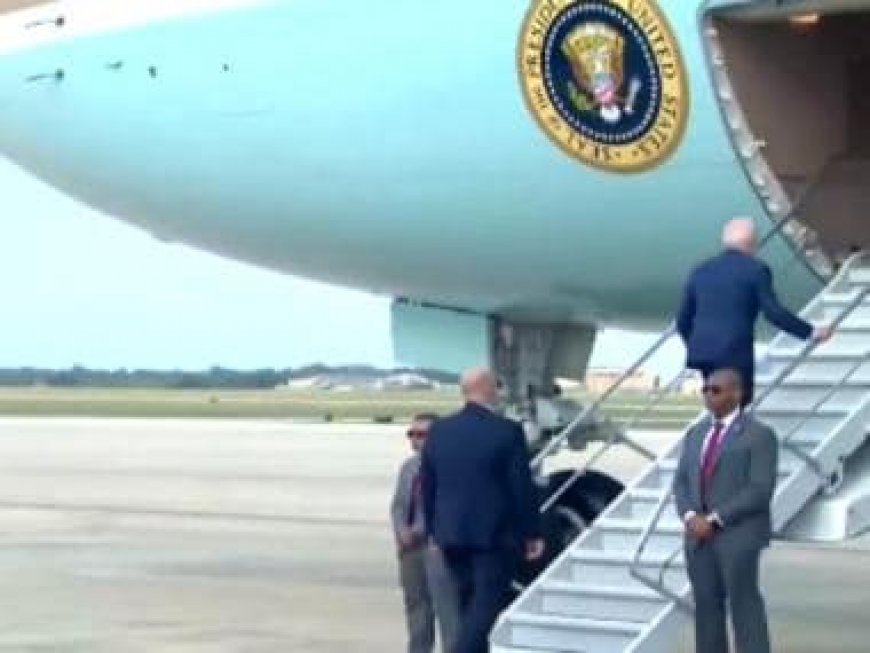 WATCH: US President Joe Biden leaves for India to attend G20 Summit