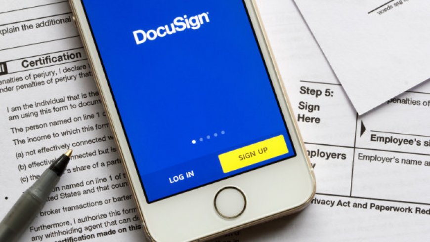 DocuSign leaps after Q2 earnings beat, 2023 revenue forecast boost
