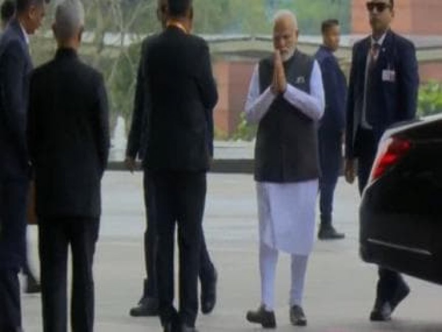 G20 Summit 2023 LIVE Updates: PM Modi reaches Bharat Mandapam ahead of G20 Summit