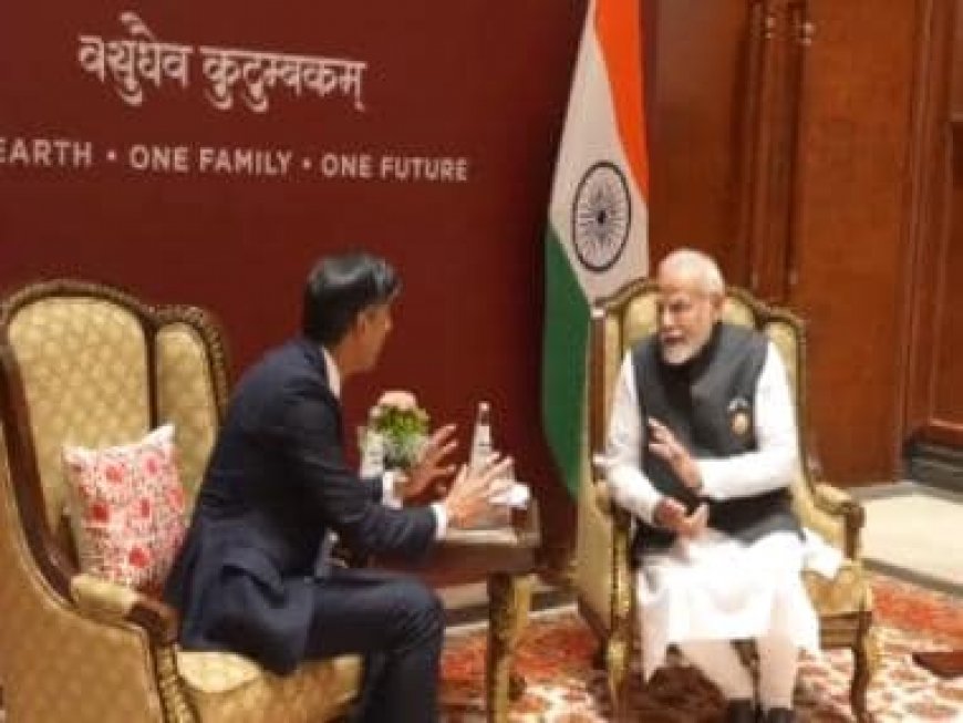 WATCH: PM Modi, UK PM Rishi Sunak hold bilateral meeting in Delhi