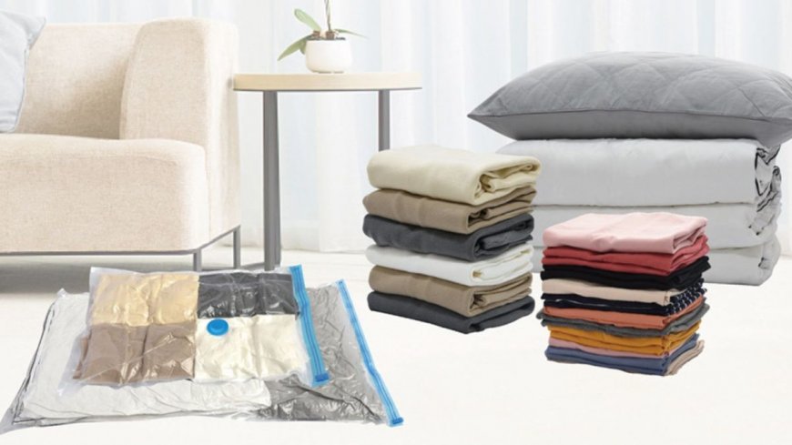 Amazon's top-selling space-saver bags are $0.92 apiece, and they're 'perfect' for storing seasonal clothes
