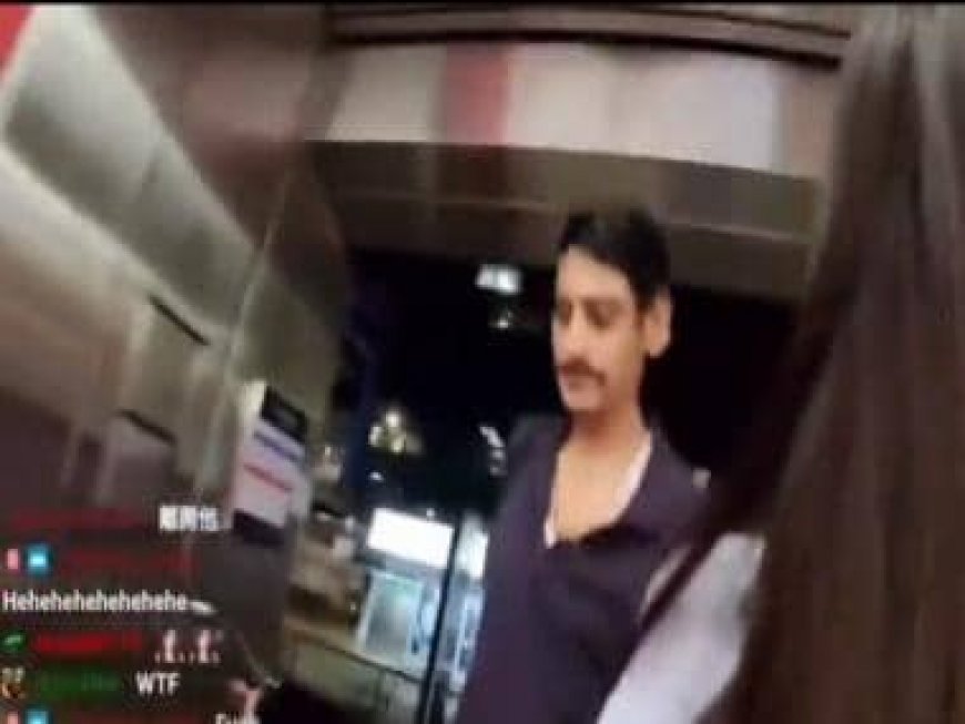 Caught On Camera: Indian origin man gropes woman during live stream on Hong Kong streets