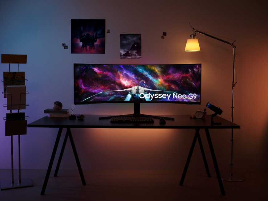 Samsung’s vivid and massive 57-inch Odyssey Neo G9 Monitor is a gamer's dream come true