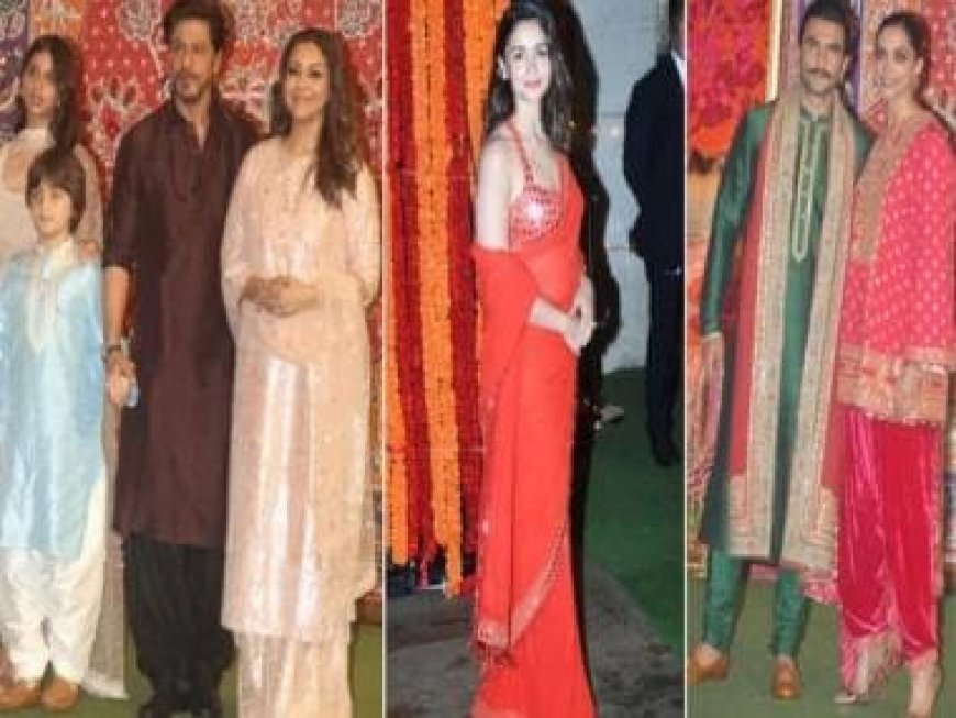 Ganesh Chaturthi 2023: Shah Rukh Khan, Deepika Padukone and Alia Bhatt lead celeb roll call at Ambani event