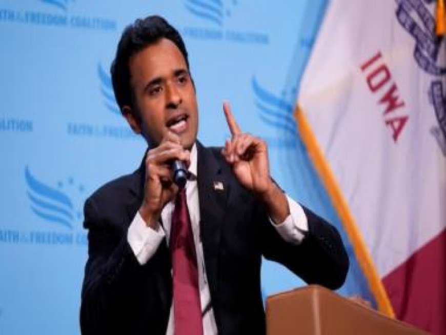 Republican presidential candidate Vivek Ramaswamy calls for declaring economic independence from China