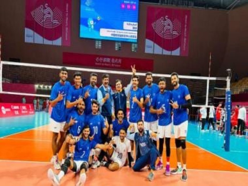 Asian Games: Indian men's volleyball team beats Chinese Taipei to reach quarter-finals