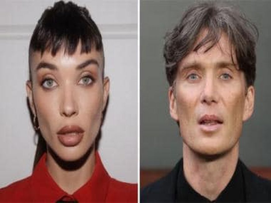 Amy Jackson looks unrecognisable in viral photo, users say 'She looks like Cillian Murphy from Oppenheimer'