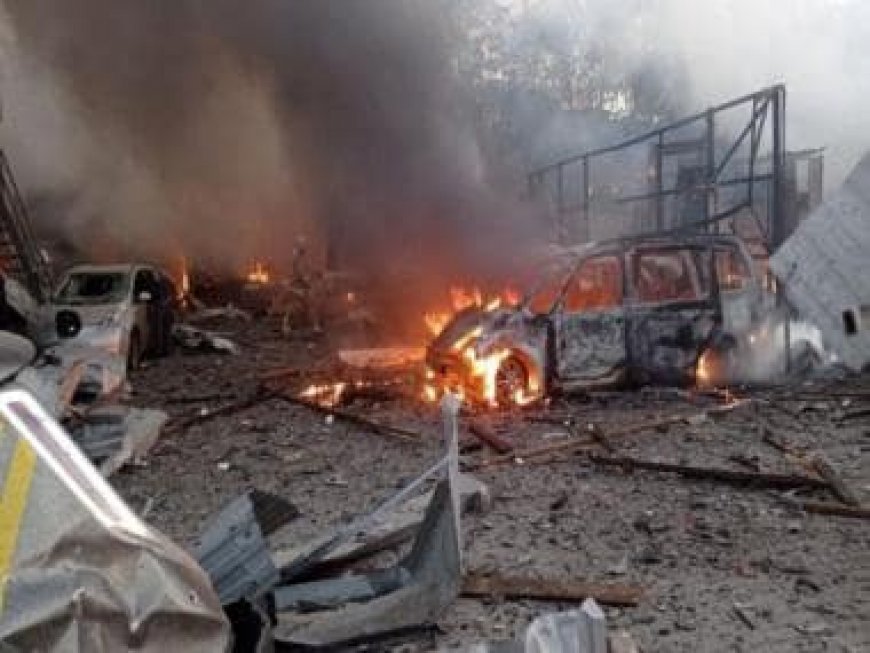 Ukrainian drone strikes Russia's Kursk city