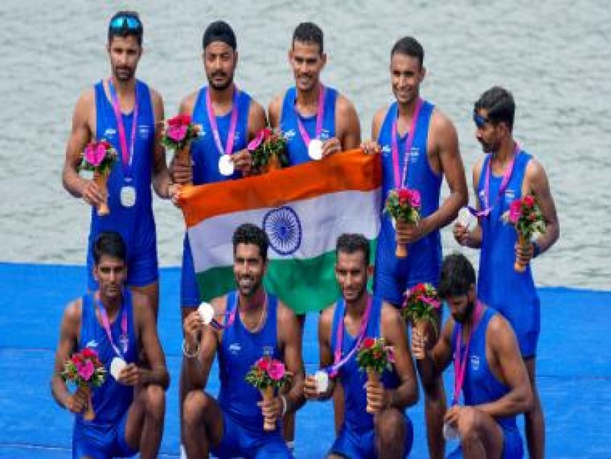 Asian Games 2023 Day 2 LIVE Updates: India win gold in men's 10m air rifle team event, bronze in rowing