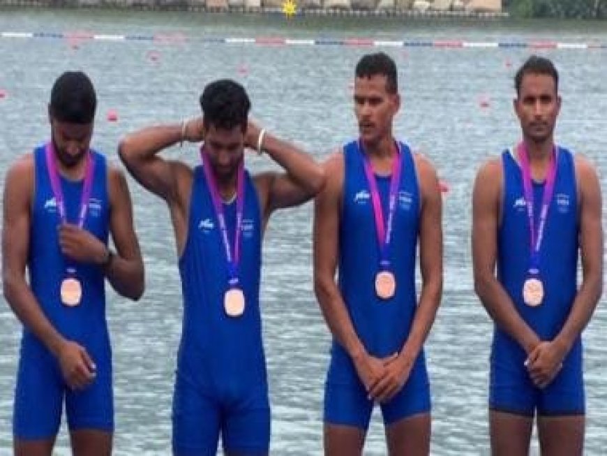 Asian Games 2023: India win bronze medal in Men's Four, Quadruple sculls events
