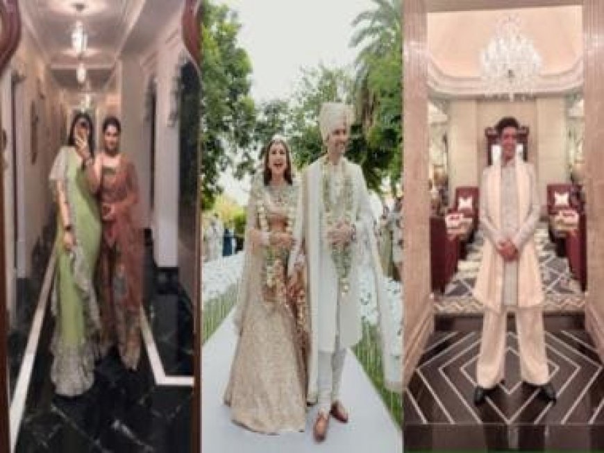 Parineeti Chopra-Raghav Chadha wedding: Manish Malhotra, Sania Mirza and Anam Mirza dress in festive best