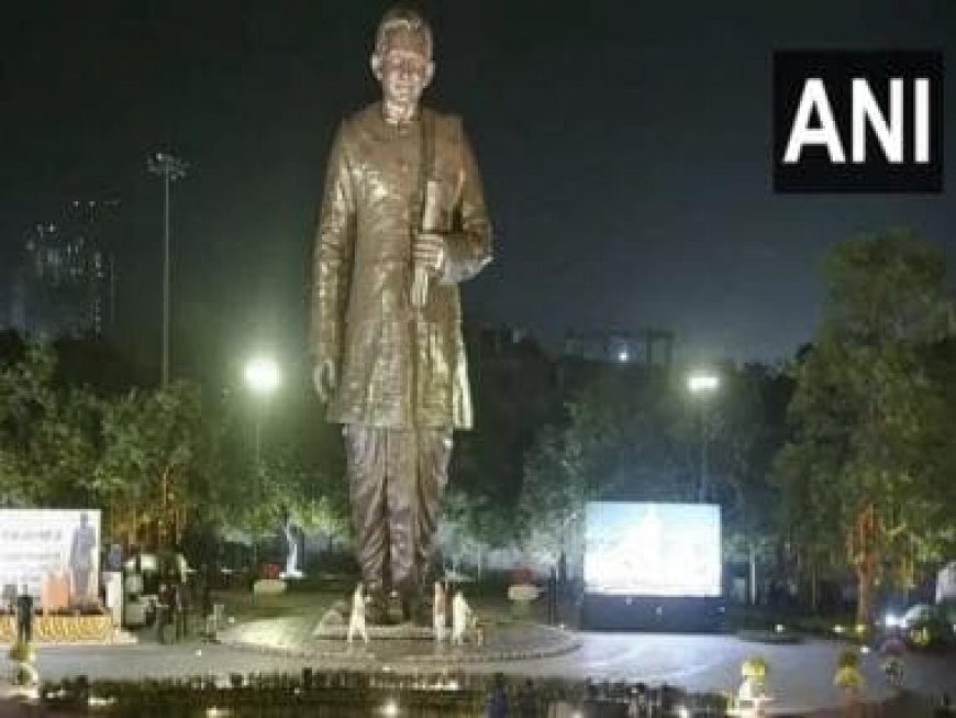 PM Modi unveils 72-foot statue of Pandit Deendayal Upadhyaya in Delhi
